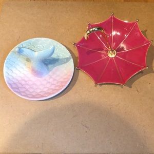 Set of 2 Ring Dishes